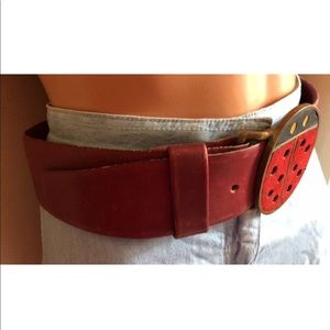 RARE! Amazing! Vintage Vera Neumann Womens Belt